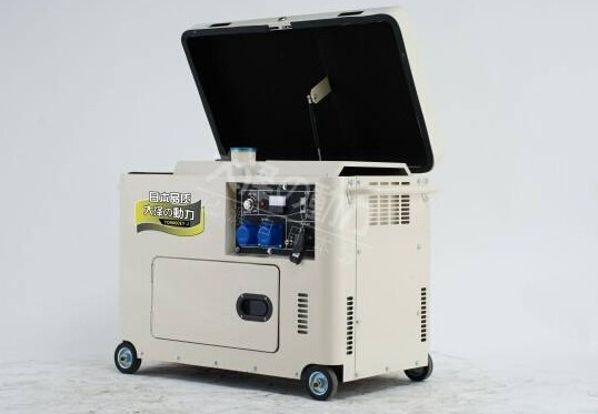 雁塔科克8kw小型柴油发电机组