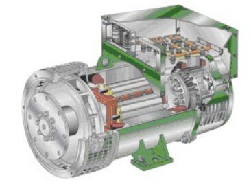 雁塔发电机内部结构图